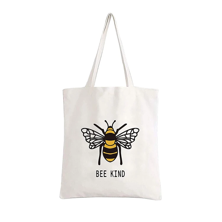 bee kind tote bolsa