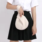 Bag Clutch Fashion Ins Girl Handbag Girth Hitch Design Durable Canvas Wristlet Pouch Bag Clutch