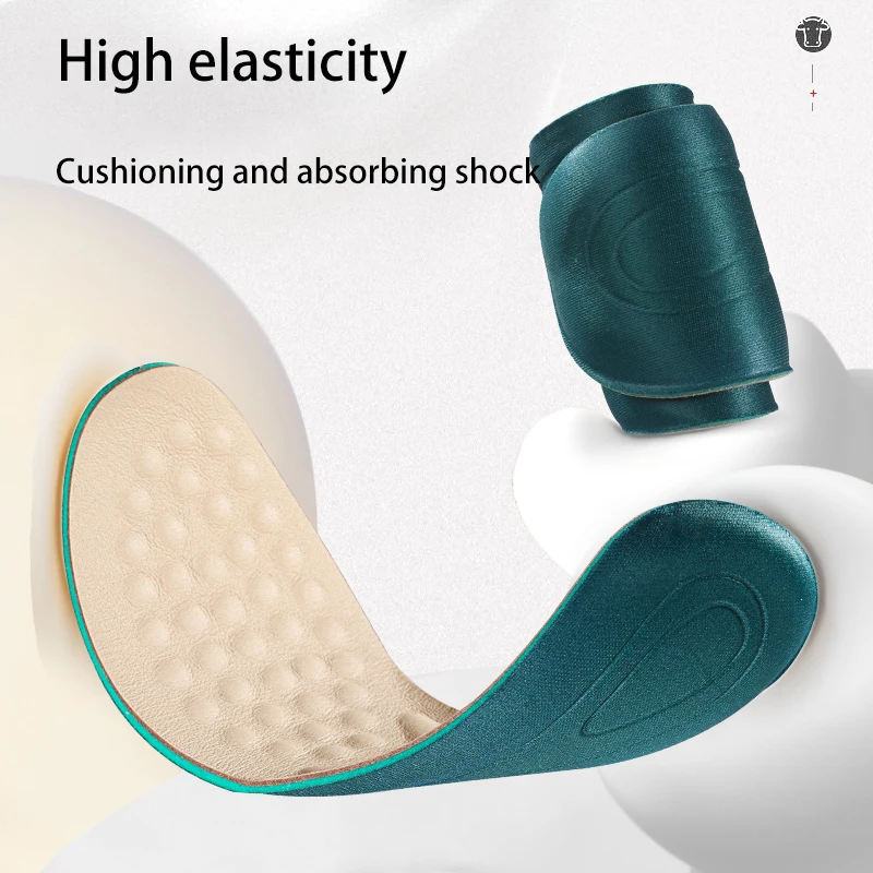 Sweat-Absorbing Shock-Absorbing Leather Insoles for Comfortable Footbed Sweat-Absorbing Shock-Absorbing Leather Insoles for Comfortable Footbed