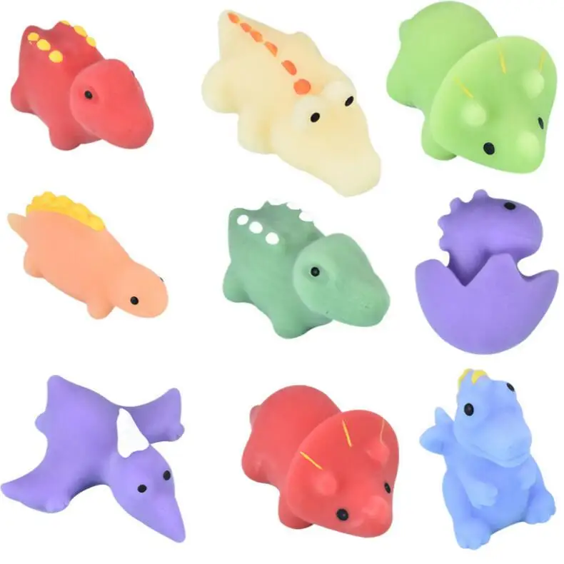 ZQX341 Birthday Gifts Small Toy Cute Dinosaur Stress Relief Mochi Squishy Toys For Kid Girl