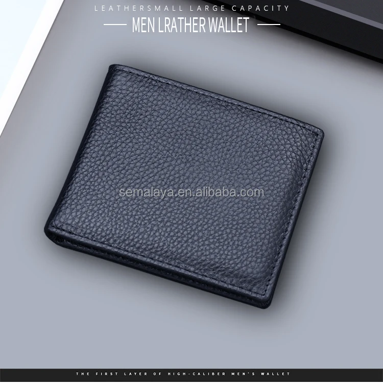 Casual Money Clip Card Purse men’s wallet men genuine leather