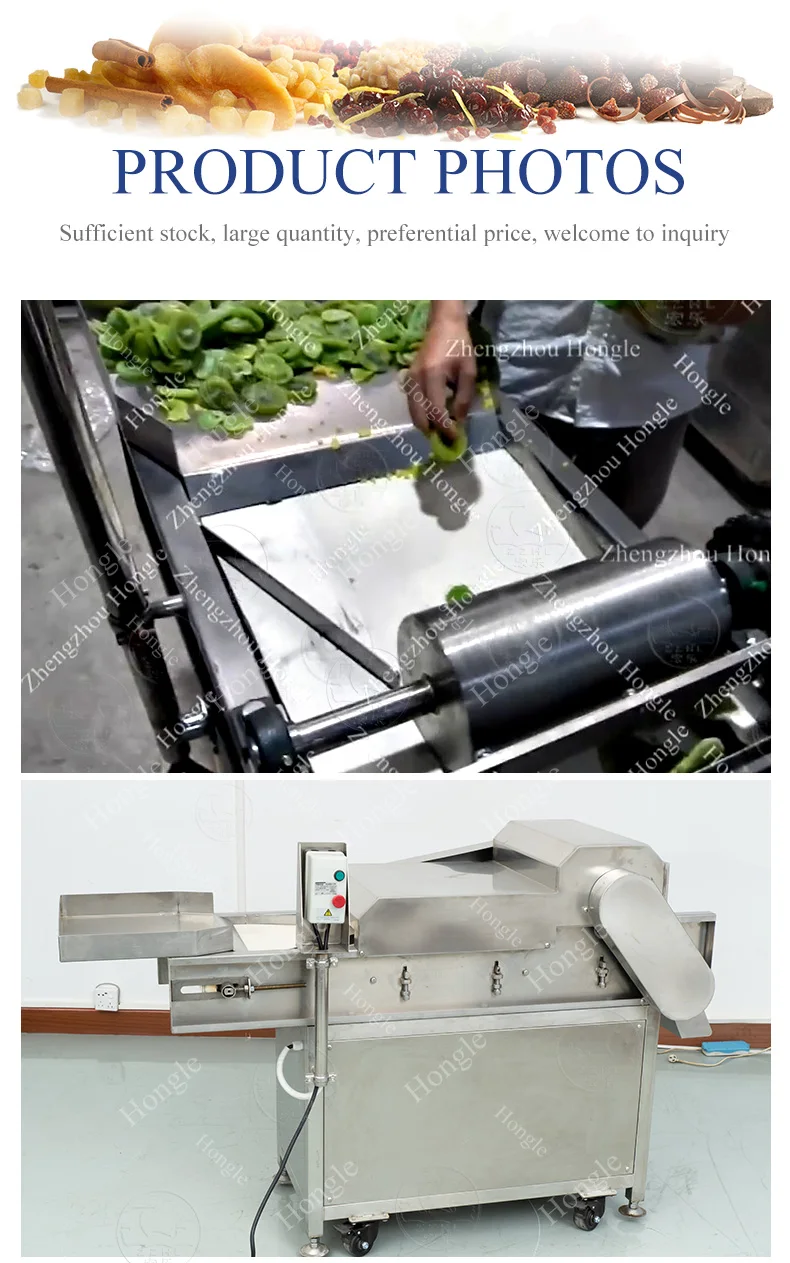 Commercial Vegetable Dicer Cutting Dicing Machine Candied Dry Fruit & Preserved Fruit Cube Chopper Core Motor Component manufacture