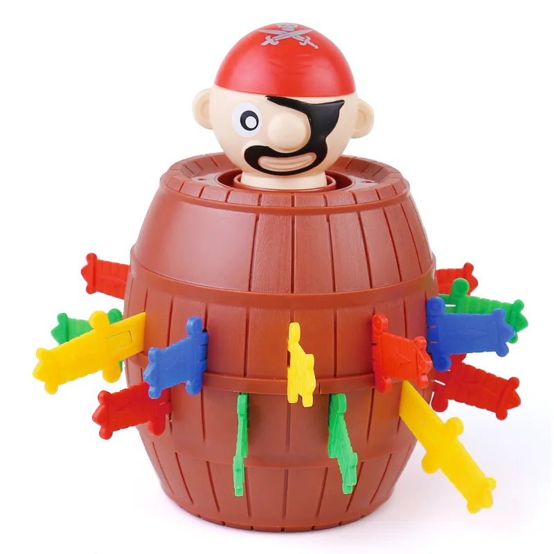 Cheapest Price Hot Sale Plastic Pirate Barrel Party Board Game Toy for Kids Adults