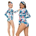 New Mom And Me Swimsuit Printing 1 Piece Matching Outfits Swimsuit Mommy And Me Sets