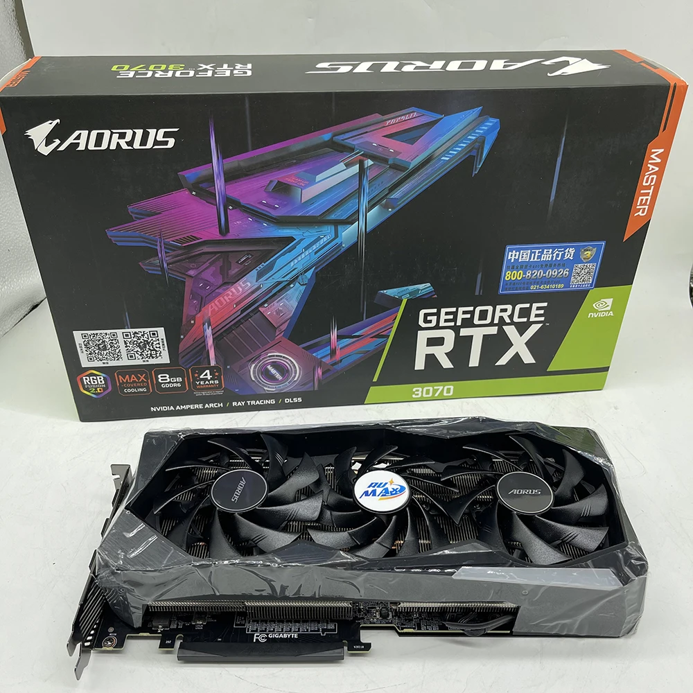 Rumax Video Card Gigabyte Aorus Rtx 3070 Master 8g Gaming Graphics Card  With 8gb Gddr6 Memory Support Overclock - Buy Video Card Gigabyte Aorus Rtx  3070 Master,8g Gaming Graphics Card,Aorus Master