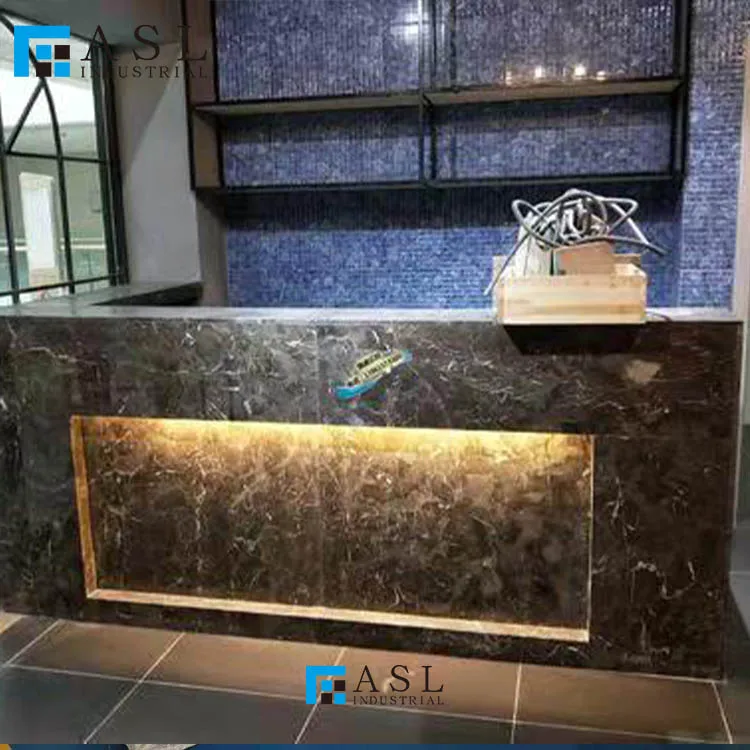 Factory direct jade stone and gold port st laurent luxury marble slab