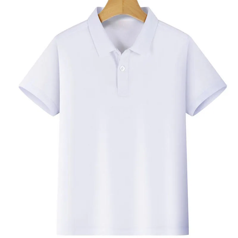 Wholesale Boys and Girls T-shirts & Polo Shirts Blank Kids School Uniform Cotton Children Polo Shirt