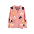 Printed Pajamas Pajamas New Velvet Autumn Winter Long Sleeve Stars Printed Cardigan Elegant Comfortable Pajamas