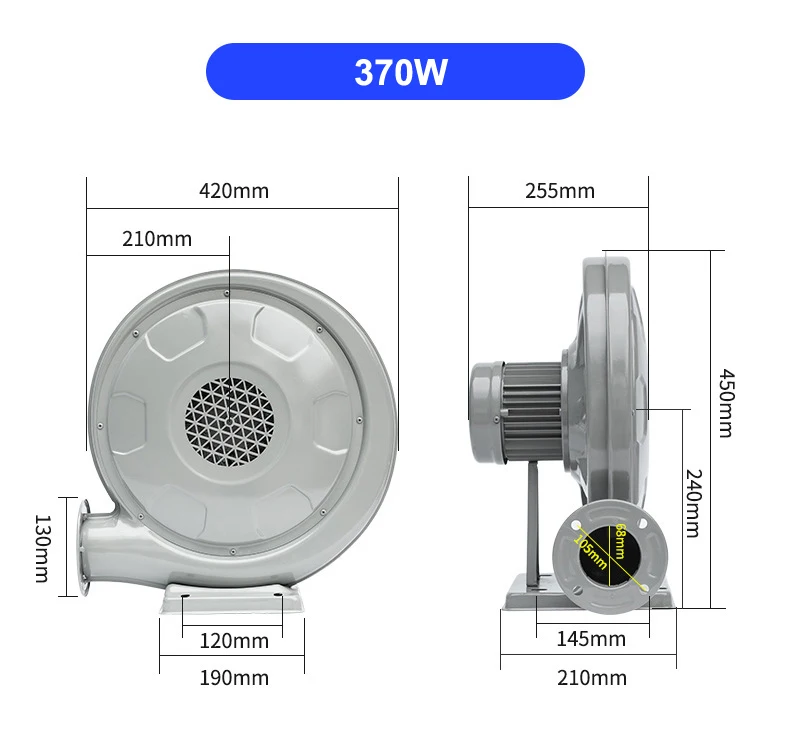 Centrifugal Fan, 900W, 220V, 380V - detail 8
