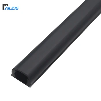 Hot Sale High quality pvc waterproof cable tray wire channel wire casing 12x8 black