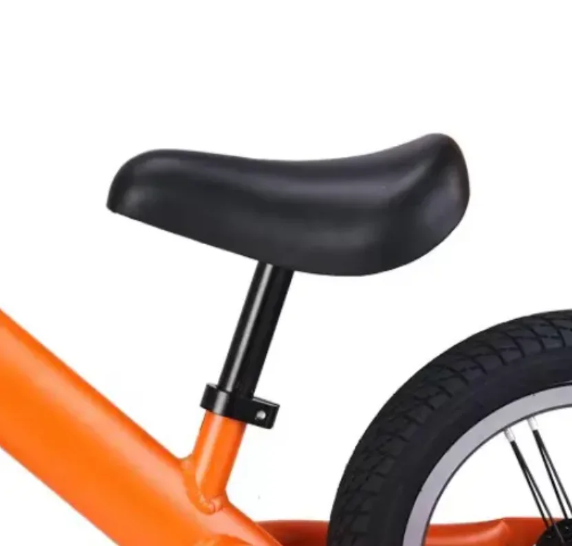 product wholesale 12 inch baby safe steel fork lightweight single speed gear balance bike no chain for kids-4