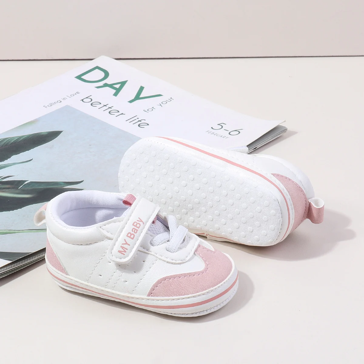 Reliable Flexible Hook&loop Versatile Practical Orthopedic Infant Shoes Unisex Classic Casual Daily Baby Shoes factory