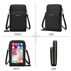 Leather Wallet Women Crossbody Cellphone Purse Women Touch Screen Bag Blocking Wallet PU Leather Shoulder Bag