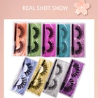 Eyelash False Eyelashes False OEM Factory Eyelash Extension Private Label Custom 3d Artificial False Eyelash