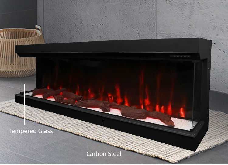 Electric Fireplace, 70-Inch, 3-Sided - detail 14