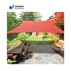 Sun Shade Sail Sails Shade Sails Polyester Waterproof Rectangular Sun Shade Sail UV Resistant Garden Outdoor Sun Sails