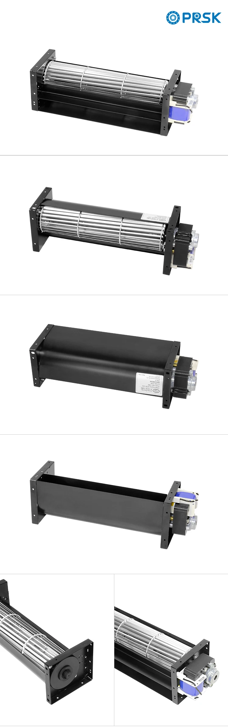 Cross Flow Fan, PRSK, 220V/50Hz, 60mm, Aluminum - detail 2