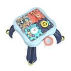 Toy Intelligent Early Educational 6 In 1 Multi-function Musical Foldable Interactive Learning Table Toy For Children