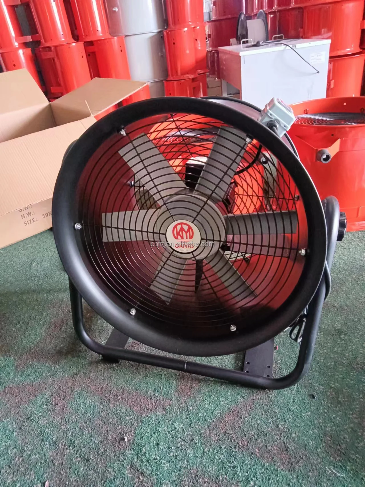 Axial Flow Fan, 24inch, 600mm, 2900rpm, Aluminum - detail 2