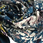 Polyester Scarf Promotional Top Quality Luxury Head Polyester Scarf Women Designer Polyester Shawl