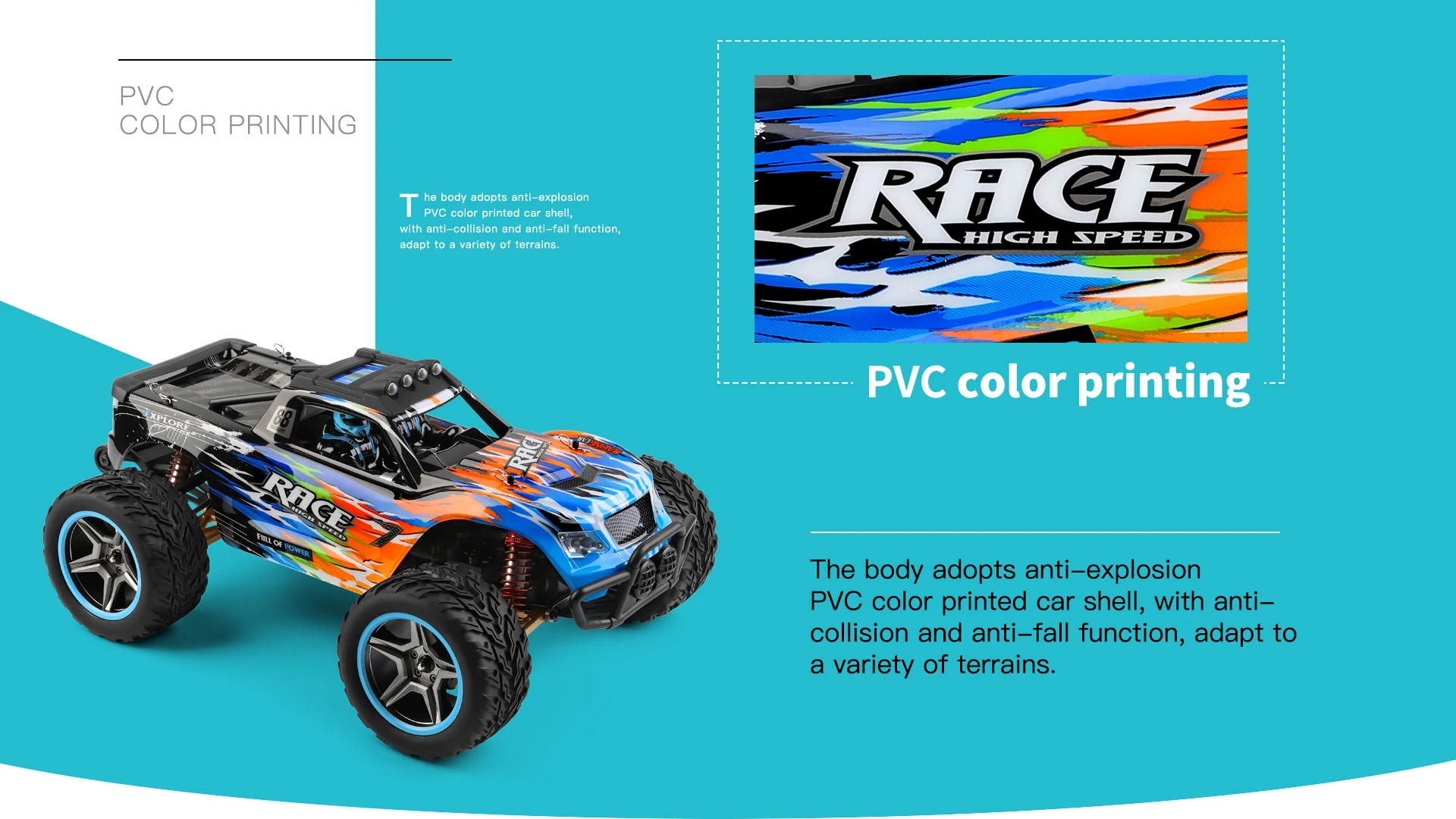 HOSHI WLtoys 104019 RC Car 1/10 RC Cars for Adults with High Speed 2.4G 4WD 55KM/H High Brushless RC Car Toys Christmas Gifts