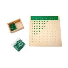 Educational Cheap Hot Sale Top Quality Montessori Board Wooden Educational Boards Unit Division Board