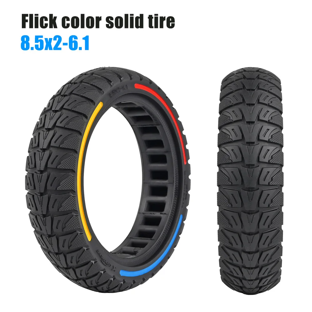 8.5*2 Inch Colorful Solid Tire for M365 Pro Electric Scooter Honeycomb Shock Tyre Electric Scooter Accessories