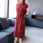 Women Summer Women Floral Chiffon Dress