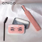 Soap Wax Waterproof Eyebrow O.TWO.O New Waterproof Eyebrow Soap Repair Brow Styling Soap Wax Eyebrow Soap Kit Accessories