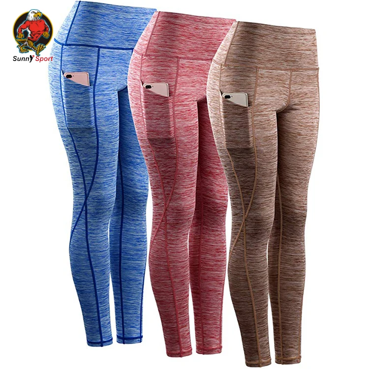 Pockets High Waist Yoga Pants Leggings 