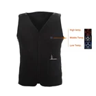 Vest 2021 New Safety Polar Fleece Heated Vest High Quality Battery Heated Fleece Vest