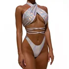 Bikini The New Split Swimsuit Feminine Solid Color Suit Swimsuit Bikini