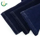 Cotton Jeans 9.2 Oz Knitted Denim Dobby Cotton Polyester Blended Yarn Fabrics For Jeans And Shirts