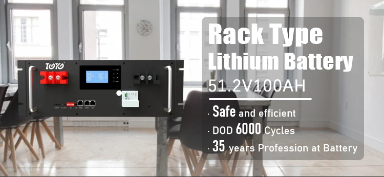 ESG 8000 Cycles Lion Cell SOLAR Storage 48V 51.2V 100AH 200AH Rack Prismatic Lithium Lifepo4 Battery Pack