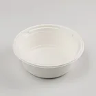 Bowl 1000ml Disposable Degradable Sugar Cane Pulp Round Bowl