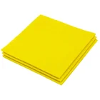 Cloth BSCI ISO9001 Needle Yellow Non-woven Cleaning Cloth Reusable And Absorbent Wipes