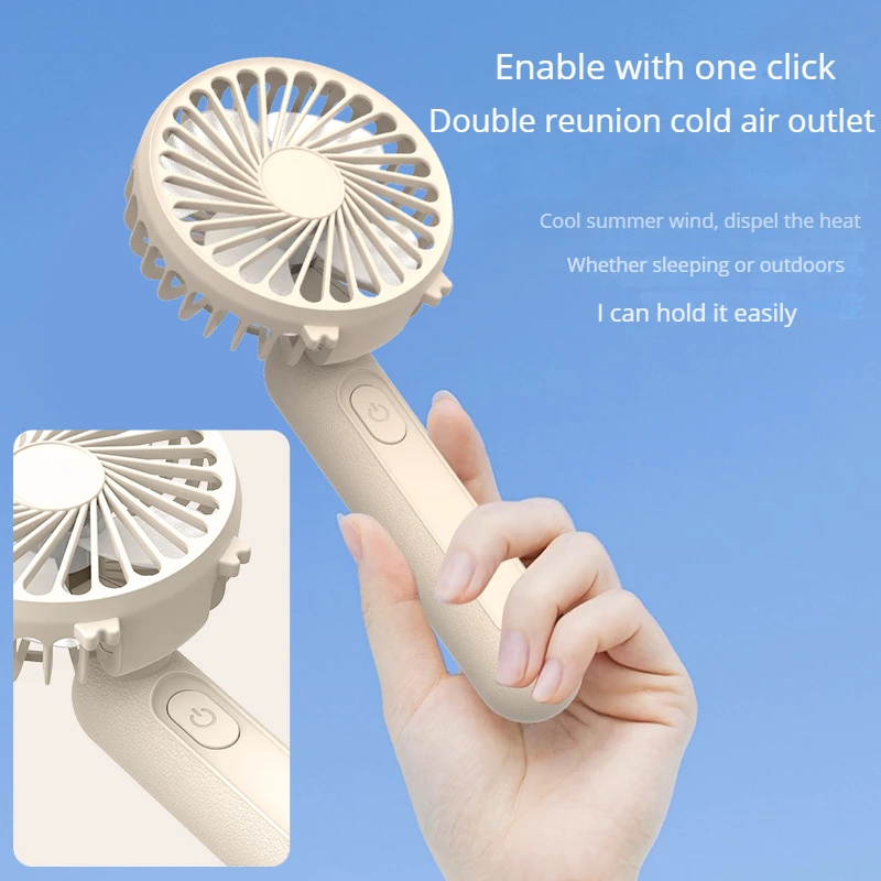 Hot sales Rechargeable Portable Mini Handheld Fan China Manufacturer Mini Lash Fan For Summer Gift ventiladores portatil