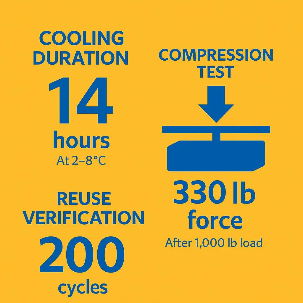 Long-Lasting Reusable Gel Ice Pack for Cold Chain Shipping & Food Temperature Maintenance - detail 7