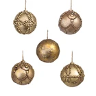 Christmas Tree Hot Christmas Presentr For Indoors Resin Christmas Balls Hang Christmas Tree Size:7cm And 8cm