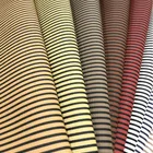 V281Textiles Leather Products Small cross woven pattern striped film PVC artificial leather for handbag belts