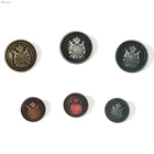 Coat Metal Buttons SANKO Engraved Silver Coat Blazer Zinc Alloy Sew On Vintage Metal Shank Buttons For Bracelet