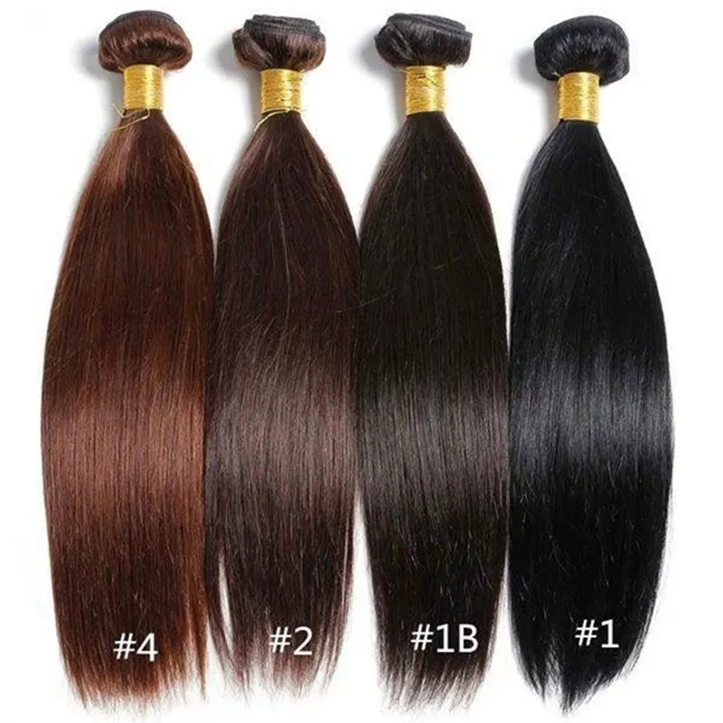 Wholesale Cuticle Aligned Malaysian Hair Bundles Silky Long Straight Weave Human Hair Extension Multiple Colors Available