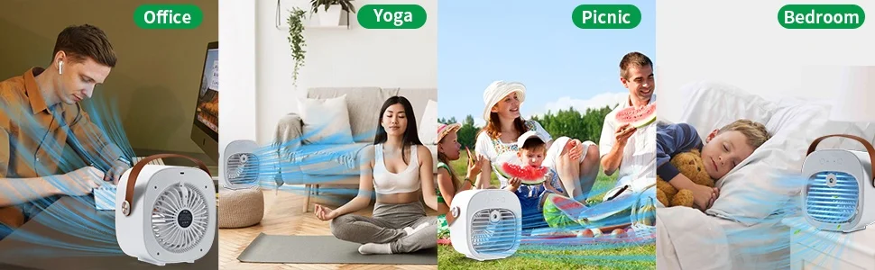 Portable Air Conditioner, 4000Mah, 5V, USB - detail 18