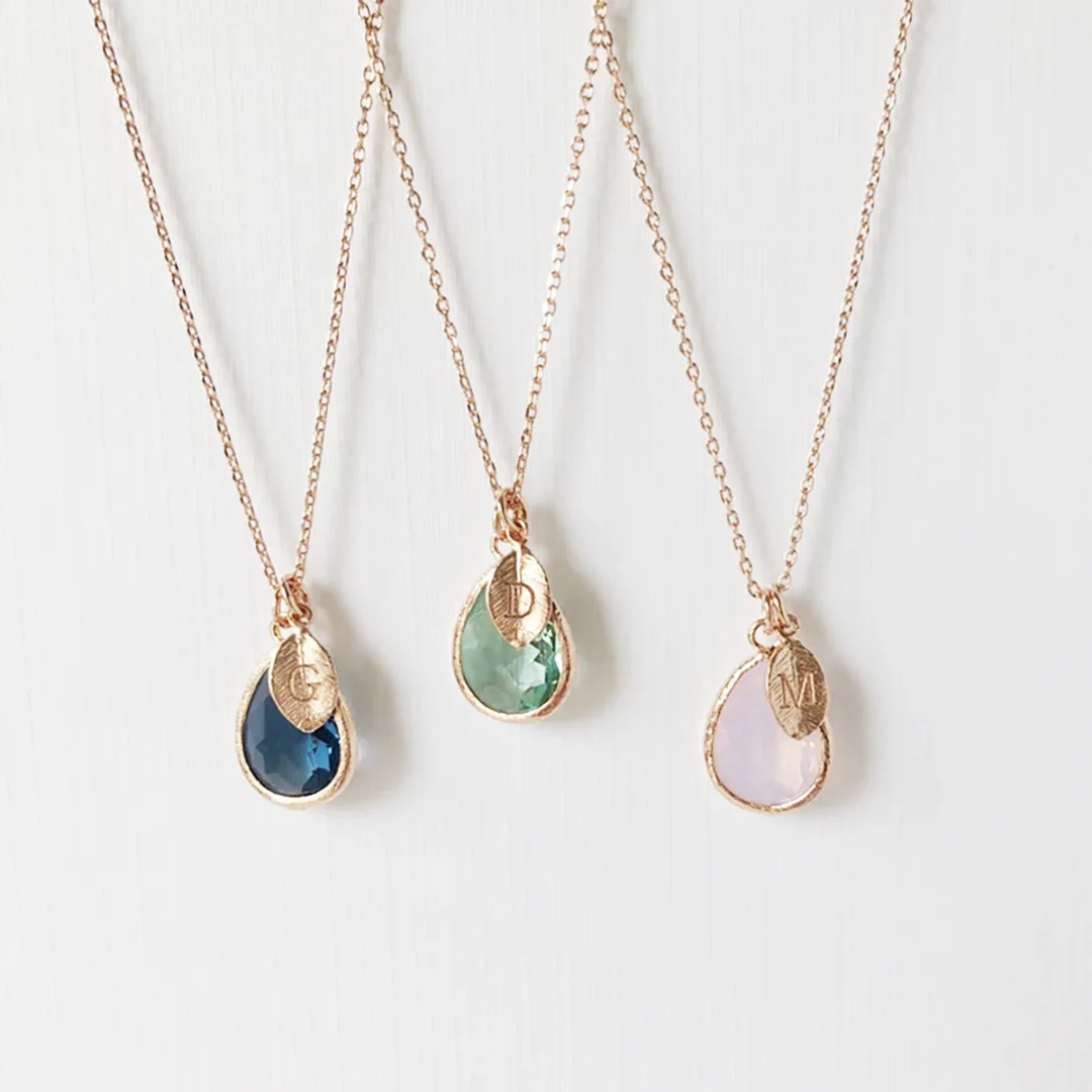 Buy Dainty Gemstone Crystal Necklace 