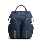 Diaper Bag Custom Capacity Diaper Mummy Nappy Bag Baby Multifunctional Extend Backpack For Mom
