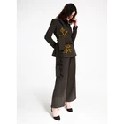 Young Coat New Arrival RENI Regular Style Fahion Winter Young Ladies Polyester Coat