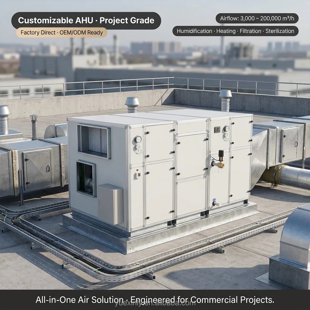 Air Handling Unit, AHU, 3000-200000, Water - detail 4