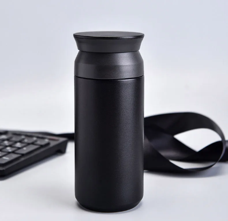 350ML Thermos Coffee mug Stainless Steel Water Bottle Custom Logo Travel Car Vacuum Flasks Coffee Tumbler