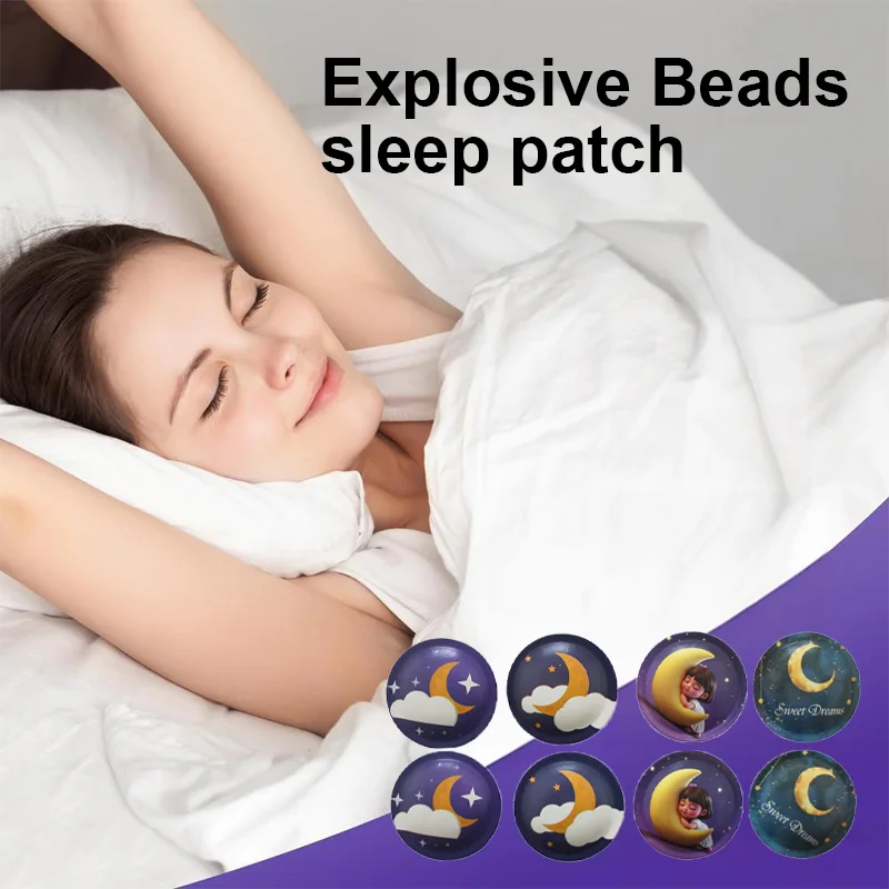 product sweet dream formula with 100 natural plant ingredients essential oil bead sleep sticker good nights sleep oil bead patches-0