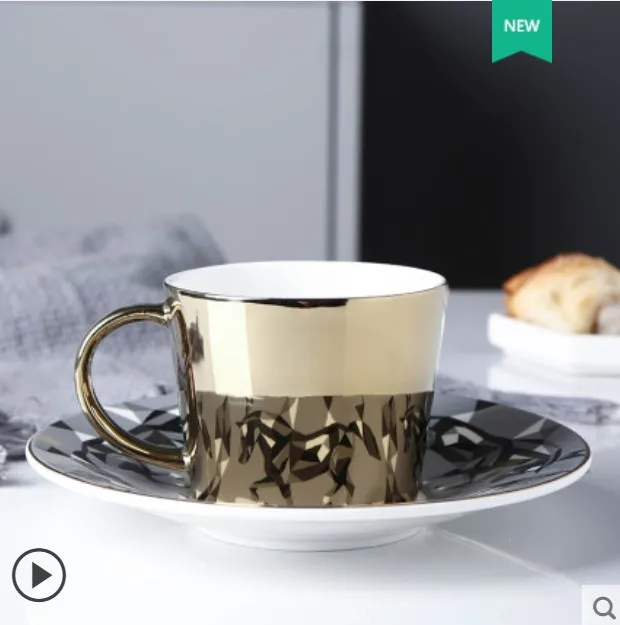 factory outlet mug with plate sets tea porcelain coffee mugs and